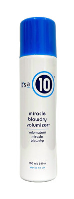 It's A 10 Miracle Blow Dry Volumizer Spray 6.0 oz New 100% Authentic
