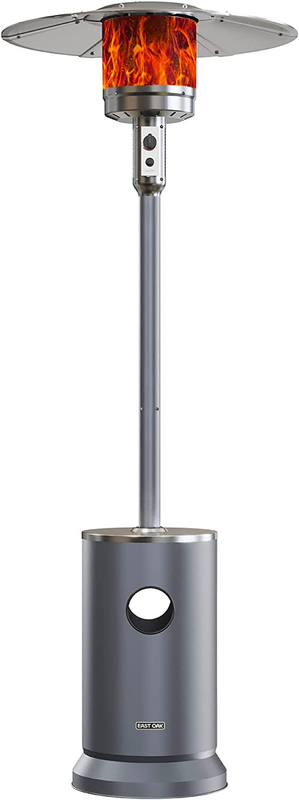 50,000 BTU Propane Patio Heaters with round Table Design, 304 Stainless Steel Bu