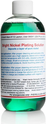 Bright Nickel Plating Solution (8 Oz)