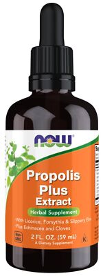 Now Foods Propolis Plus Extract 2 унции жидкости
