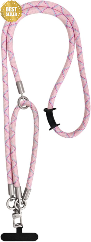 Phone Lanyard 3In1 Crossbody Neck & Wrist Strap, Hands-Free Anti-Theft Outdoor P