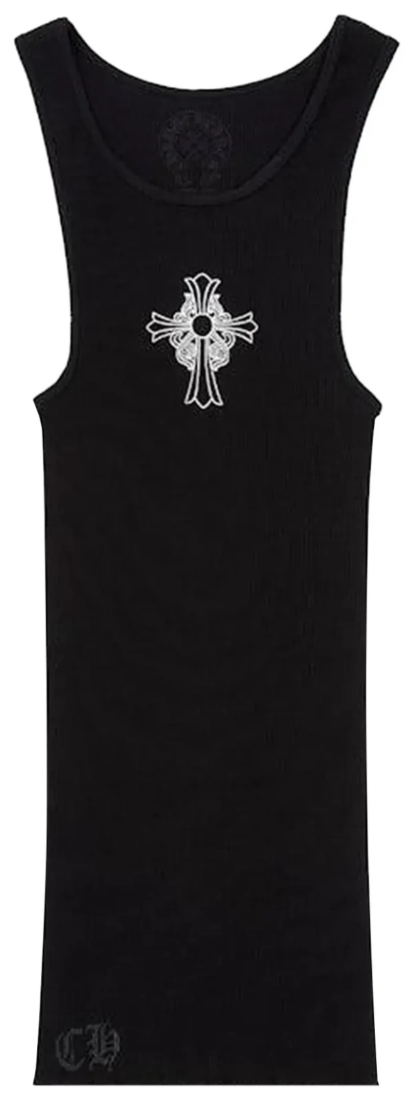 トップス chrome hearts HAIRY CROSS RIB TANK L Chrome Hearts Hairy Cross Rib Tank 'Black' Size L | eBay