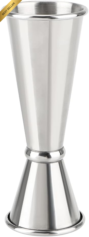 Jigger for Bartending, Stainless Steel Measuring Cup 2 Oz 1 Oz Double Head Bar J