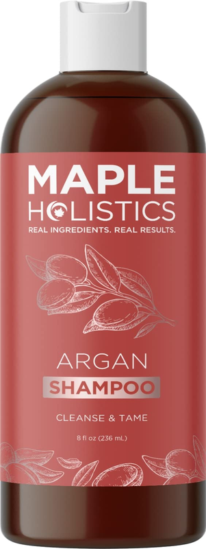 Argan Oil Shampoo for Dry Hair - Sulfate Free Shampoo for Damaged Hair and Frizz