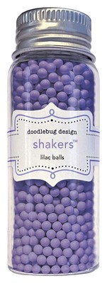 Doodlebug Shakers-Lilac Balls