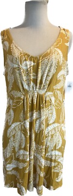 Old Navy Maternity Women s SZ L Sleeveless V Neck Swing Tank NWT