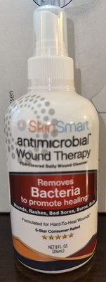 Skinsmart Antimicrobial Wound Therapy Five Pack 5pk 8oz Bottle Hypochlorous Acid