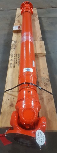 GWB 587.55 Series Closed Bearing Eye Driveshaft  2500.01 mm