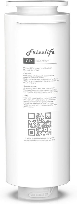 ASR211 Replacement Filter Cartridge For PD600-TAM3, PD400, PD500, PD800-TAM4 Rev