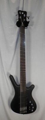 Warwick RockBass Corvette Multiscale, 5-String - Solid Black Satin B-stock/Demo