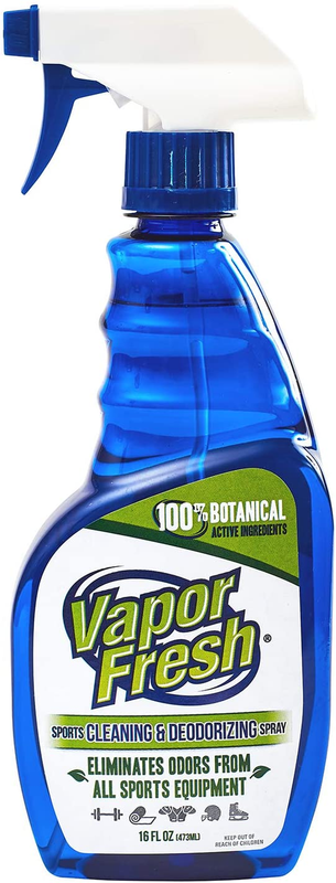 Vapor Fresh Natural Sports Cleaning and Deodorizing Spray for Gym Equipment, Yog