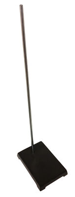 Support Stand with a 5x8 inch Cast-Iron Base and a 20x 3/8 inch Rod