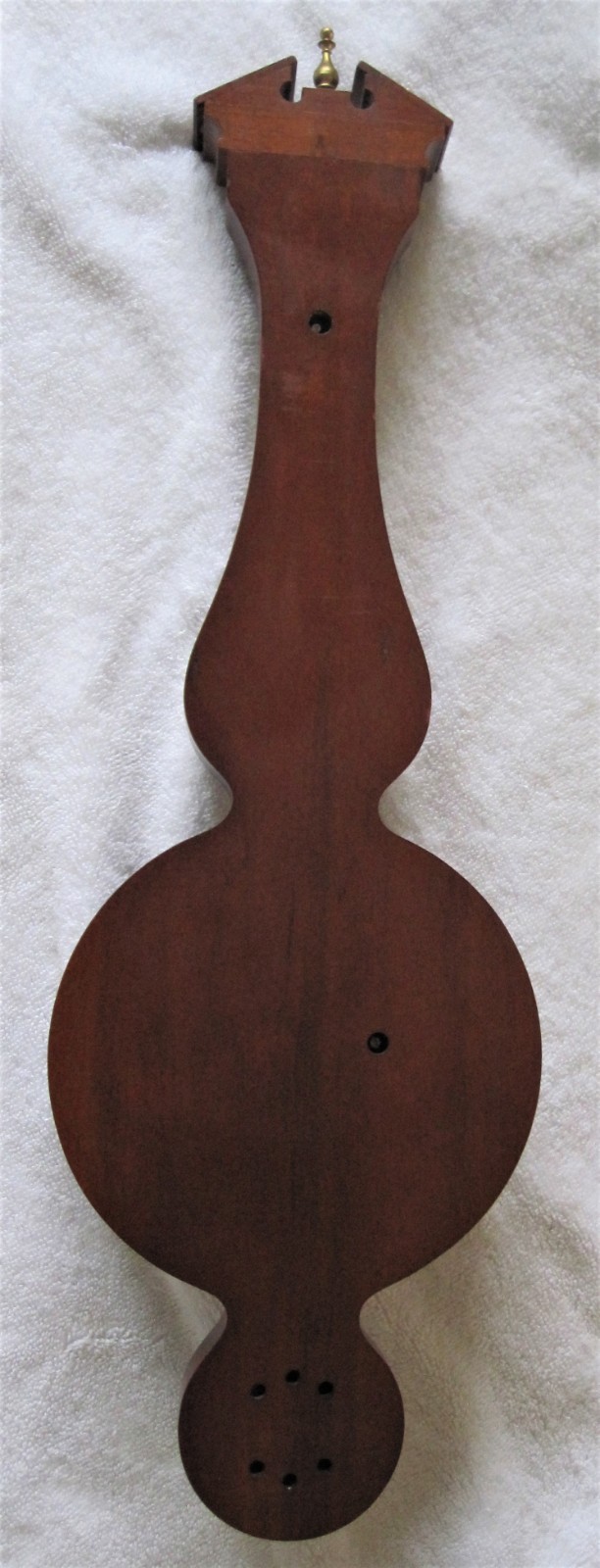 Vintage Airguide Banjo Wooden Weather Station Thermometer Barometer Hygrometer