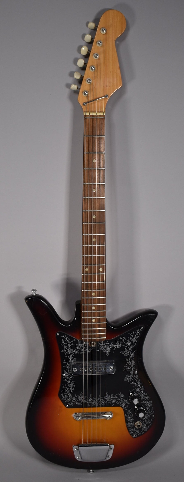 1960s Teisco Del Rey ET-110 Electric Guitar Sunburst MIJ | eBay