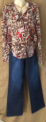Maternity  ''Western Theme''  Blouse  ''NEW''