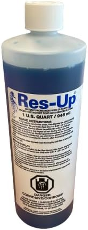 Cleaner (1 Quart) | Cleans Water Softener Resin |