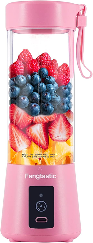 Portable Blender for Shakes Smoothies Personal USB Rechargea