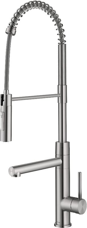 KPF-1604SFS Artec Pro Commercial Style Pull-Down Single Handle Kitchen Faucet wi