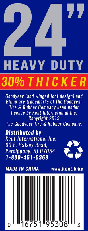 Goodyear 24" X 1.75-2.125 Heavy Duty Bike Tube