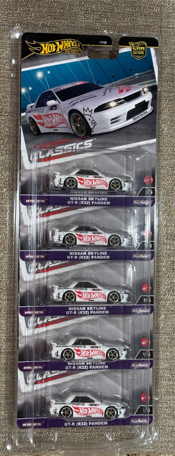 ホットウィール Modern Classics R32 10台セット Hot Wheels Modern Classics Nissan Skyline GT-R (R32) Pandem
