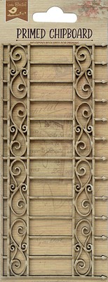 Little Birdie Laser Cut Primed Chipboard 1/Pkg-Fancy Fence