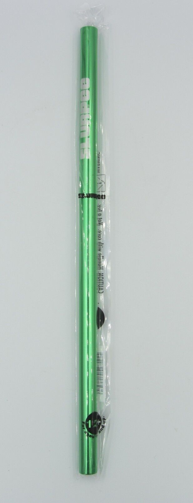 7 Eleven 7-11 Slurpee Straw Aluminum NEW Green Whirley