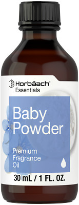 Baby Powder Fragrance Oil | 1 fl oz (30 ml) | Premium Grade | by Horbaach