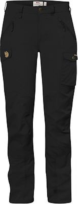 Fjäll Räven Nikka Trousers curved  Trekkinghose  Damenhose  schwarz  G1000 