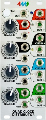 4MS QCD Quad Clock Distributor V2 Eurorack Synth Module