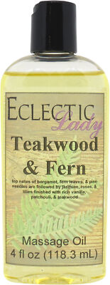 Teakwood and Fern Massage Oil