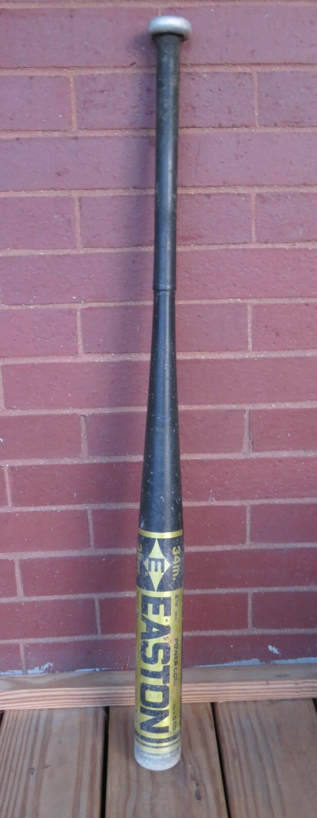 VTG Easton 2 1/4 Black Magic Power Core Softball Bat MDL 3435 34 in 35