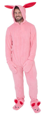 Unisex A Christmas Story Bunny Union Pajama Suit Costume Xmas Halloween Outfit