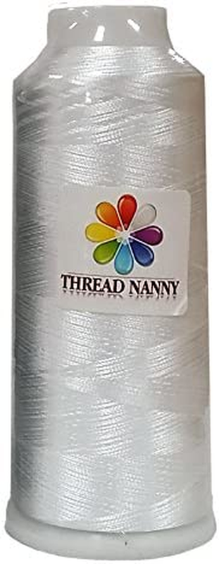 Machine Bobbin Thread - Huge 5500yards Cone Spool - 60 Wt Po
