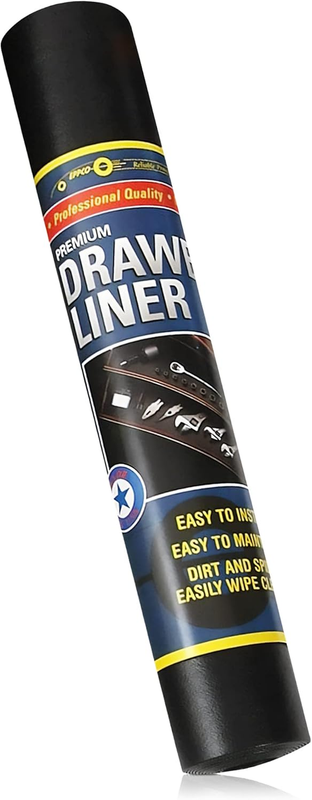 EPPCO Enterprises Tool Box Drawer Liner 18-Inch Wide X 72” Long Non-Slip Tools C