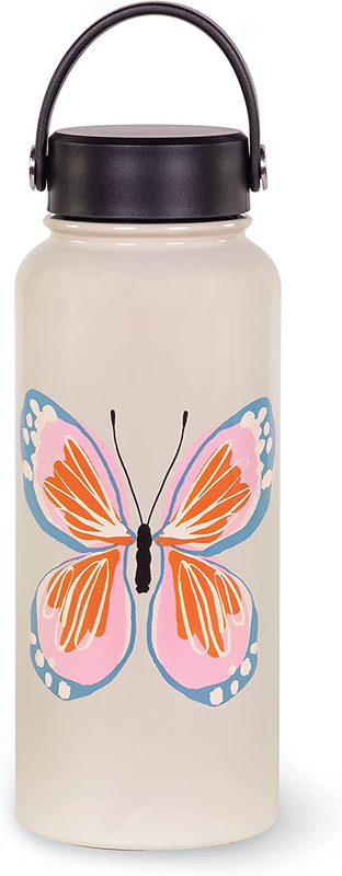 , 33 Ounce Stainless Steel Water Bottle With H
