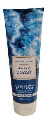 NEW Bath & Body Works SEA SALT COAST Ultimate Hydration Body Cream 8 oz