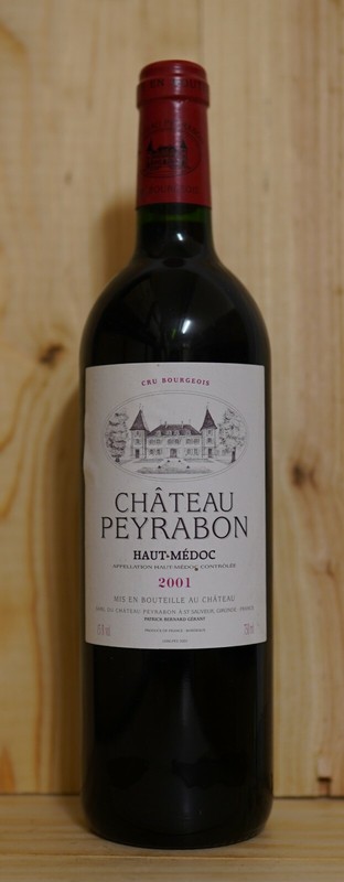 ChÃ¢Teau Peyrabon 2001, Cru Bourgeois Haut-MÃ©Doc
