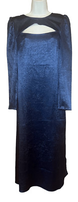 Baum Und Pferdgarten Aneto cut-out midi dress in Navy NWT Blazer Size 36/4
