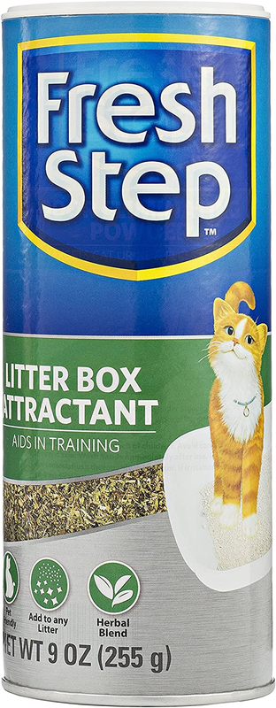 Fresh Step Litter Box Attractant Powder to Aid in Training, 9 Ounces | All Natur