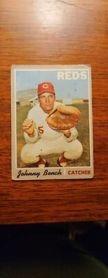 1970 topps 660 johnny bench huge discount  get this treasure before its gone!!