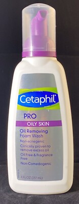 Cetaphil Pro Dermacontrol Oil Removing Foam Wash, 8oz