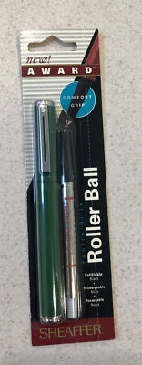Sheaffer Award Roller Ball Refillable Pen - Green Barrel Black Ink Item #87750