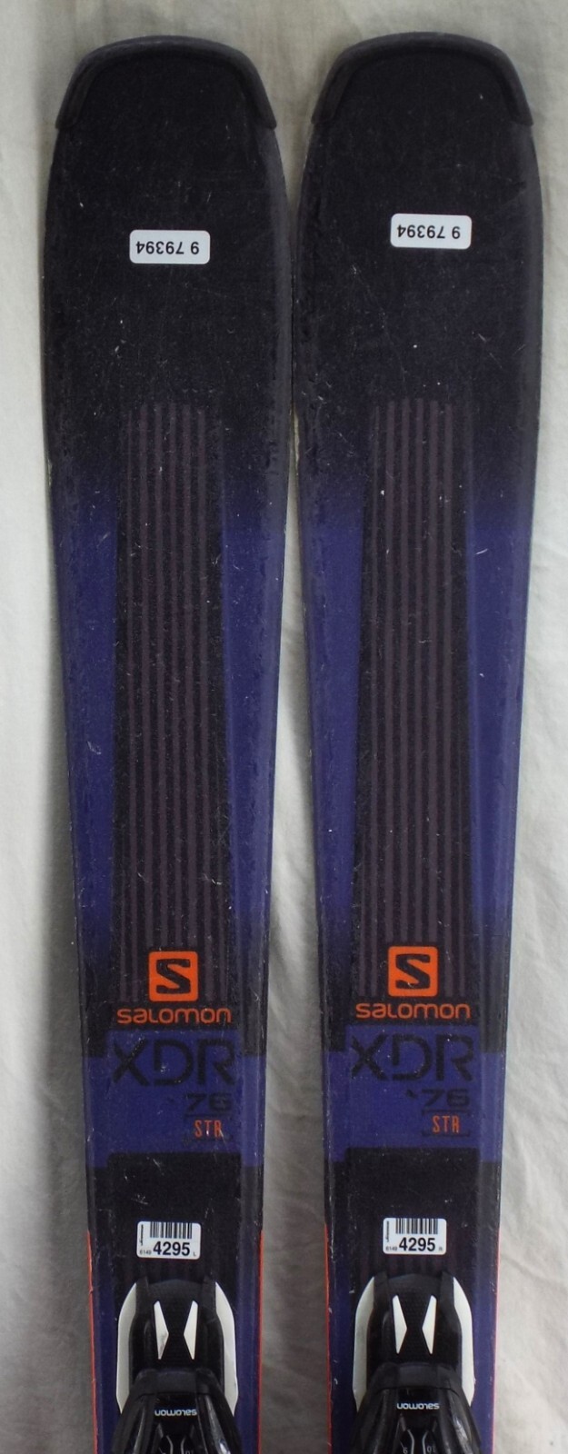 18-19 Salomon XDR 76 STR Used Men's Demo Skis w/Bindings 18-19 Salomon XDR 76 STR Used Men's Demo Skis w/Bindings