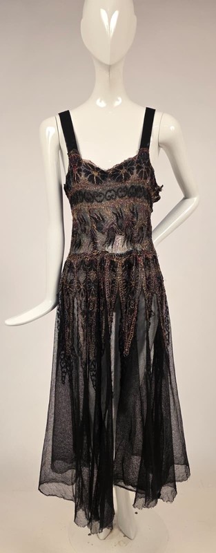 dolce gabbana midi dress Dolce & Gabbana Green Ruched Stretch Tulle Crystal Midi Dress
