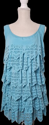 RU Cowgirl By Resistol Medium Blue Dress