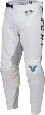 Thor Launchmode Vented Raid Mens MX Offroad Pants White/Gray
