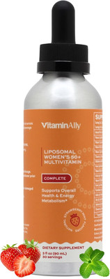 Liposomal Women'S 50+ Liquid Multivitamin Drops | Non-Gmo | Sugar Free | Supp...