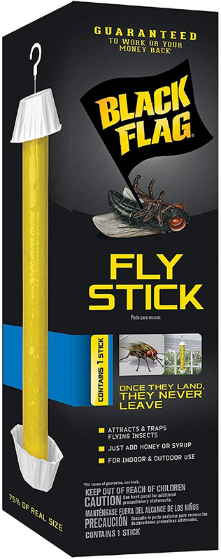 Fly Stick, Trap Houseflies and Flying Insects, Pack of 6