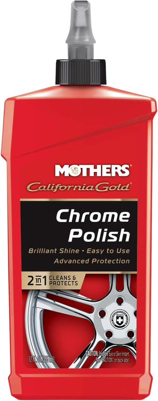 05212 California Gold Chrome Polish, 12 Oz.