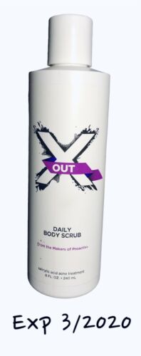 Proactiv X Out Xout Daily Body Scrub Salicylic Acid Acne Treat...